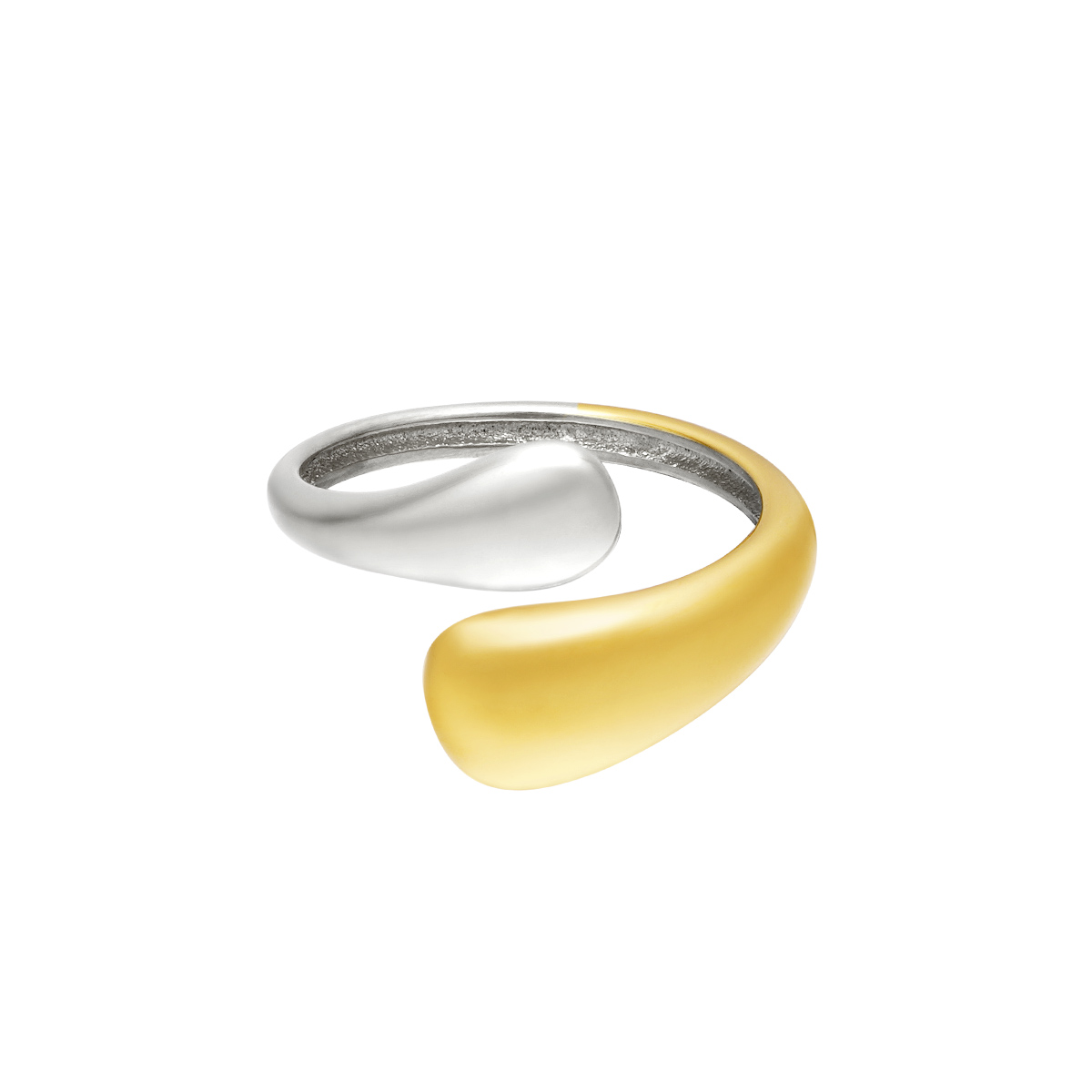 Ring bicolor Edelstahl